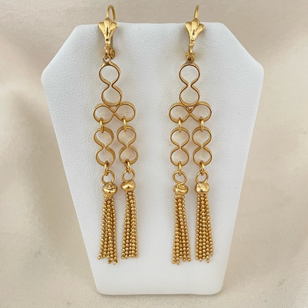18k Gold Filled Earrings Dangle